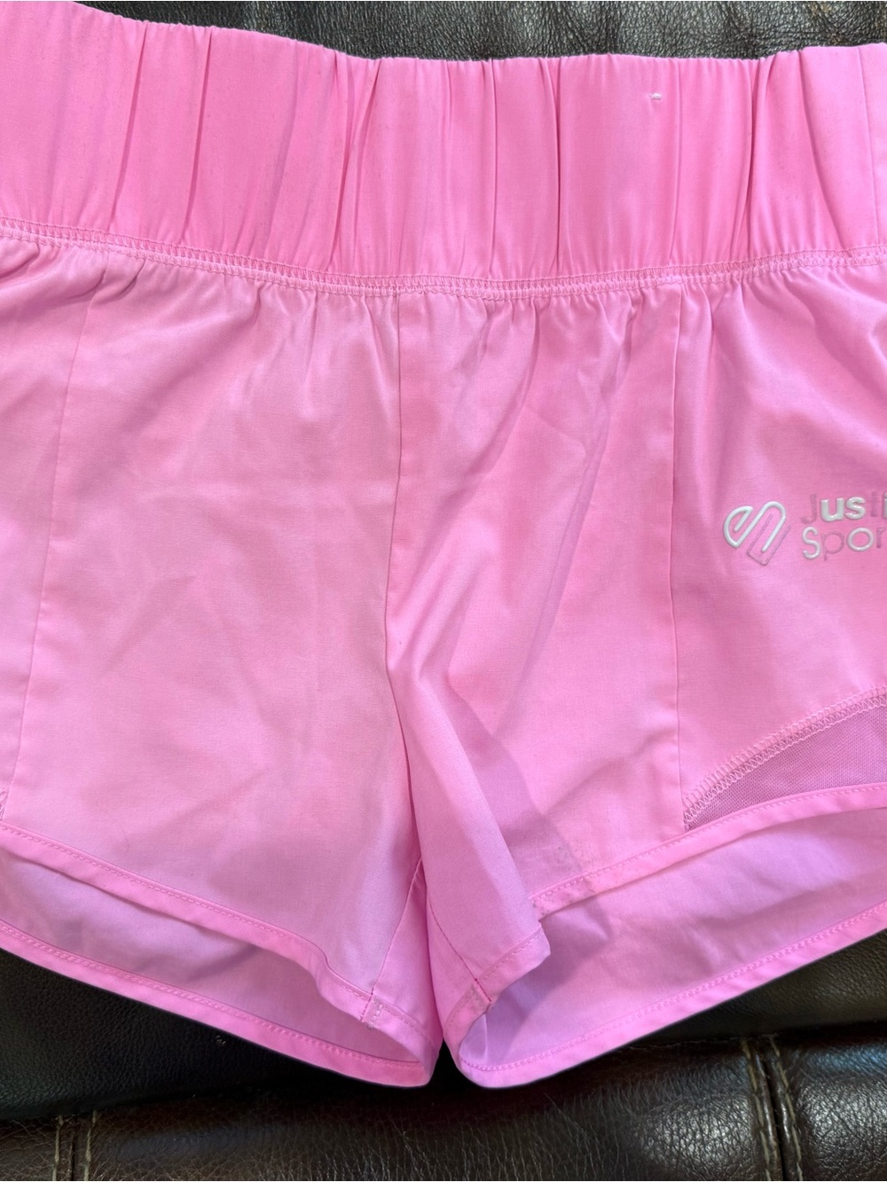 Justice Pink Athletic Shorts